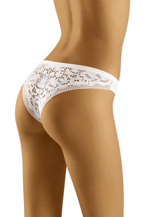 Figi Flossy Soft Białe