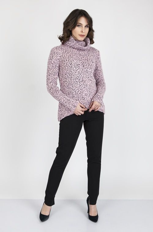 Sweter Nicola SWE 103 Różowy