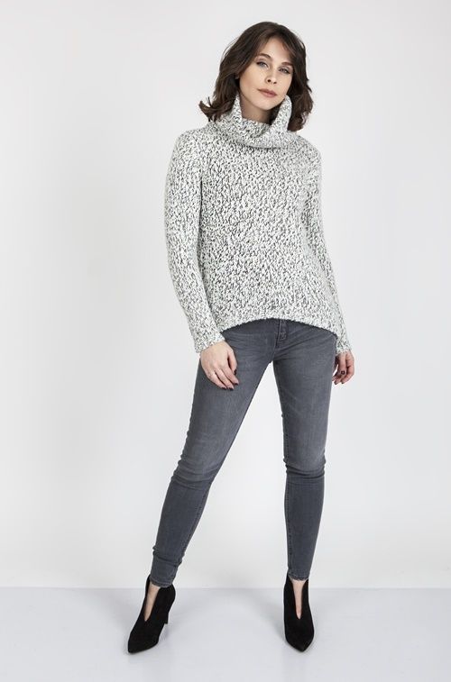 Sweter Nicola SWE 103 Ecru