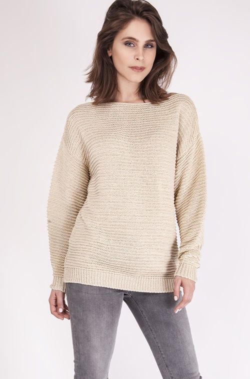 Sweter Beatrix SWE 097 Beżowy