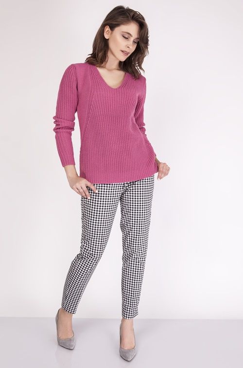 Sweter Victoria SWE 123 Różowy