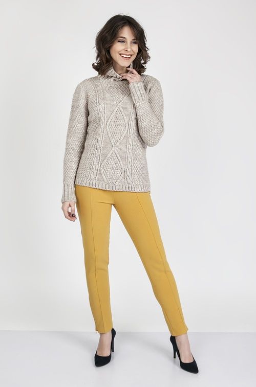 Sweter Estelle SWE 121 Beżowy