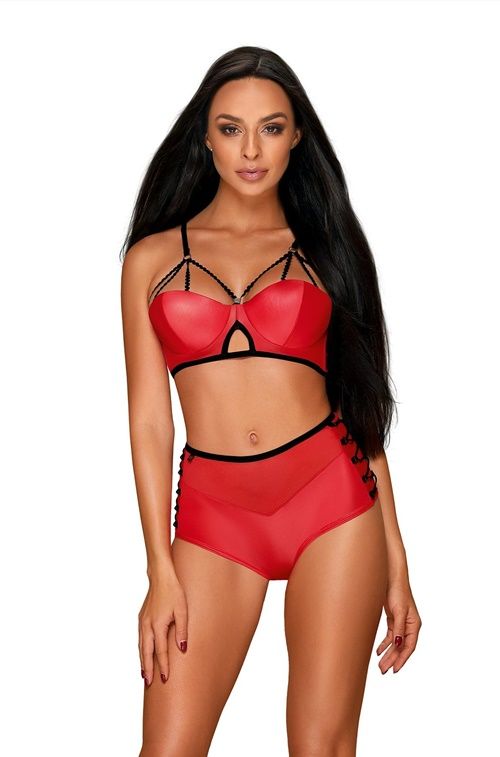 Komplet Leatheria Red 2-częściowy