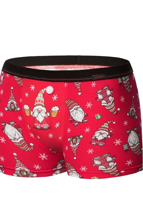 Bokserki Gnome 007/68 Red-Graphite