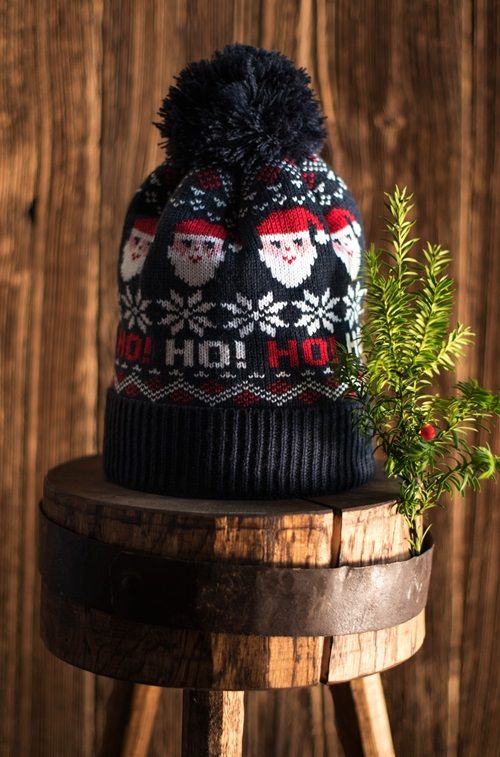 Czapka North Pole Granatowa
