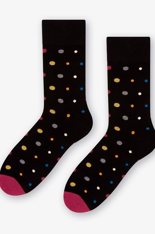 Skarpety Mix Dots 140-051 Czarne