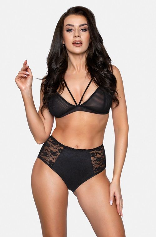 Figi Lace-Fit BBL 070 Czarne