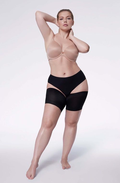 Opaska na uda Comfort Thigh Bands Czarna