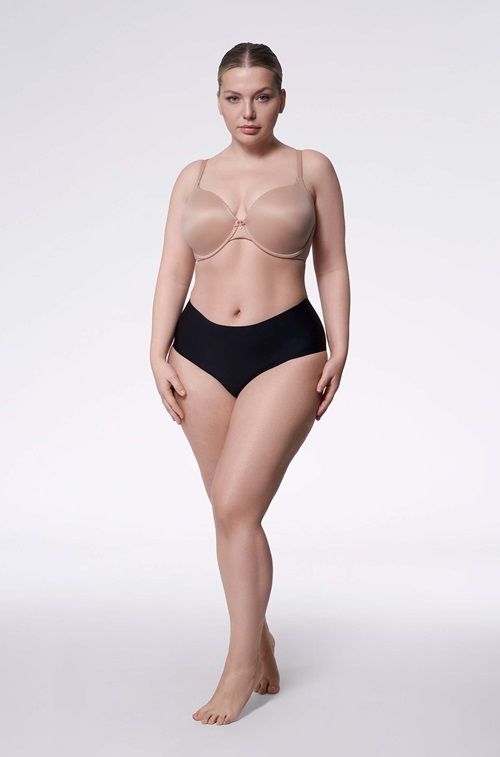 Figi 571 Panty Maxi Czarne
