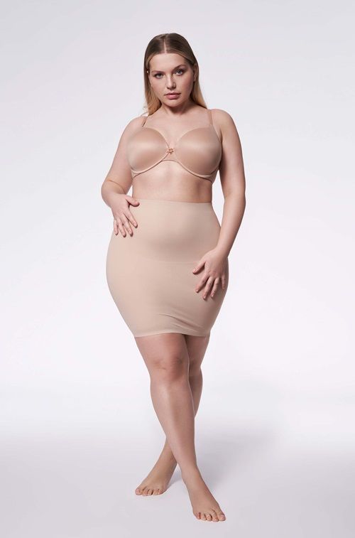 Półhalka wyszczuplająca Julimex 220 Basic Half Slip Naturalna