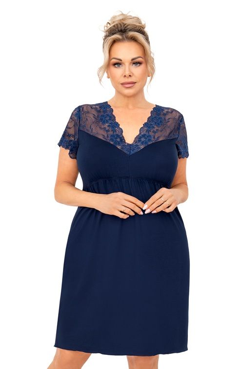 Koszula nocna Livia Plus Dark Blue